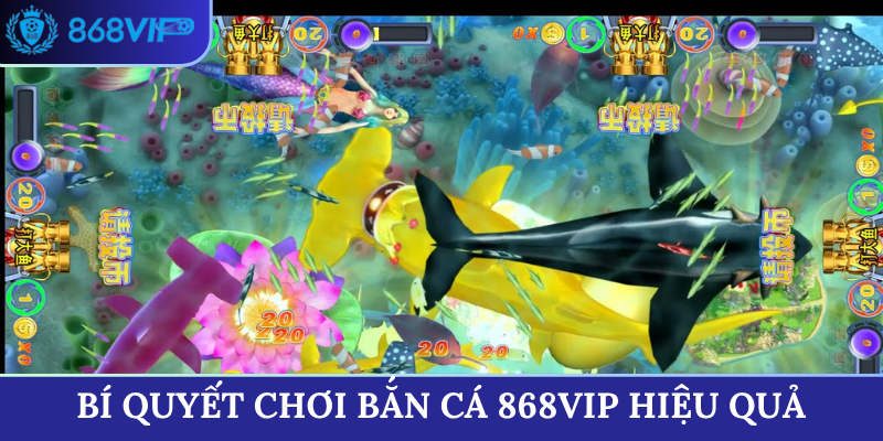 Bí quyết chơi Bắn Cá 868VIP hiệu quả