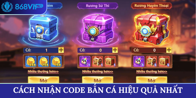 Cách nhận code bắn cá hiệu quả nhất