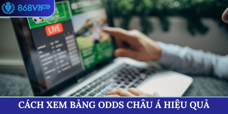 Cách xem bảng Odds châu Á hiệu quả