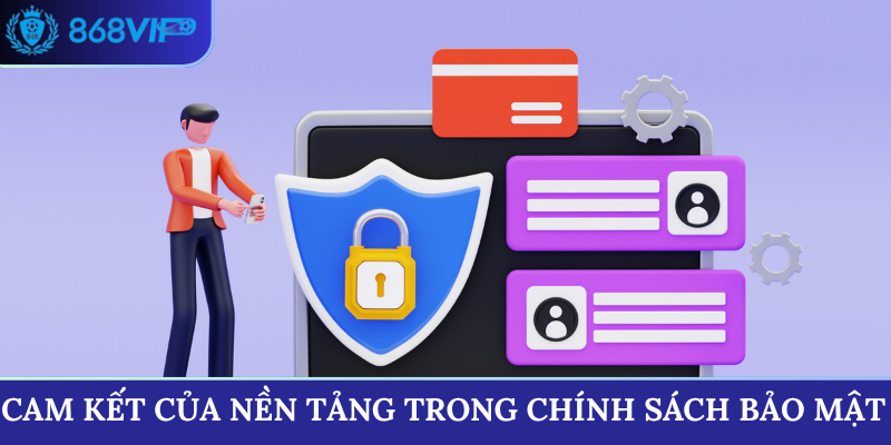 Cam kết của nền tảng trực tuyến trong chính sách bảo mật