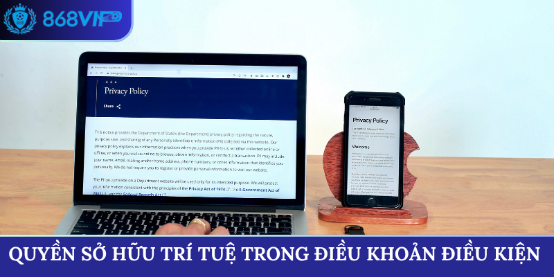 Quyền sở hữu trí tuệ trong điều khoản điều kiện nhà cái