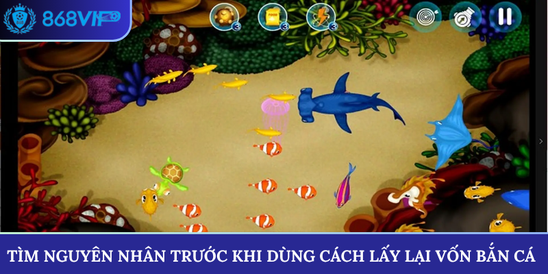 Tìm nguyên nhân trước khi dùng cách lấy lại vốn bắn cá
